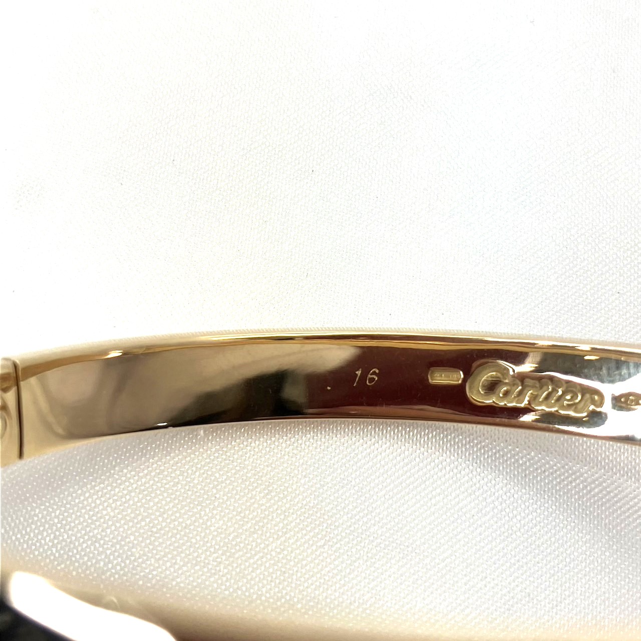 Cartier(����ƥ���) �췿��֥֥쥹 K18YG 30.4g #16(15cm) ��ţ� (����Ź)