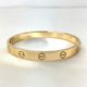 Cartier(����ƥ���) �췿��֥֥쥹 K18YG 30.4g #16(15cm) ��ţ� (����Ź)