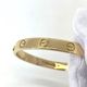 Cartier(����ƥ���) �췿��֥֥쥹 K18YG 30.4g #16(15cm) ��ţ� (����Ź)