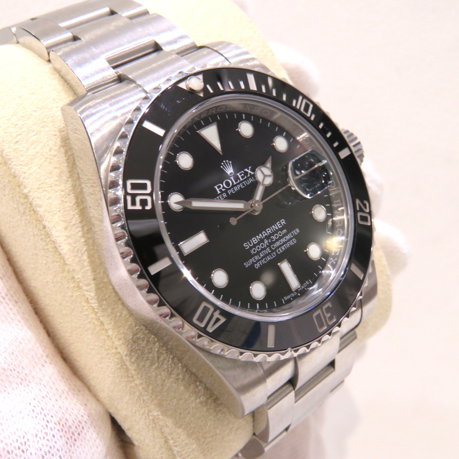 ROLEX (����å���) ���֥ޥ꡼�ʥǥ��� �ӻ��� 116610LN �֥�å� SS ���������� ������Ĵ�� ��°�ʴ��� ��� Z-167 ���Ź