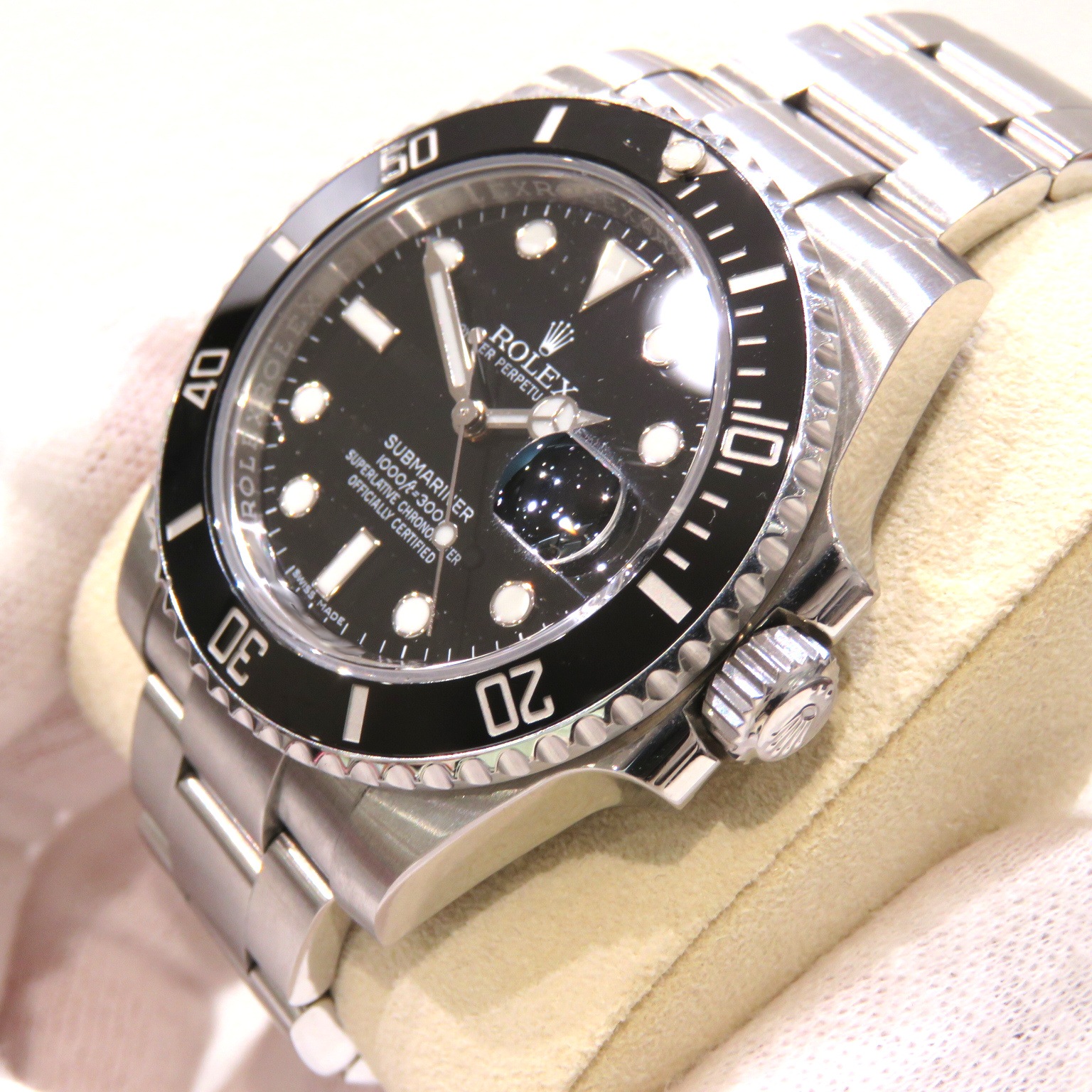 ROLEX (����å���) ���֥ޥ꡼�ʥǥ��� �ӻ��� 116610LN �֥�å� SS ���������� ������Ĵ�� ��°�ʴ��� ��� Z-167 ���Ź
