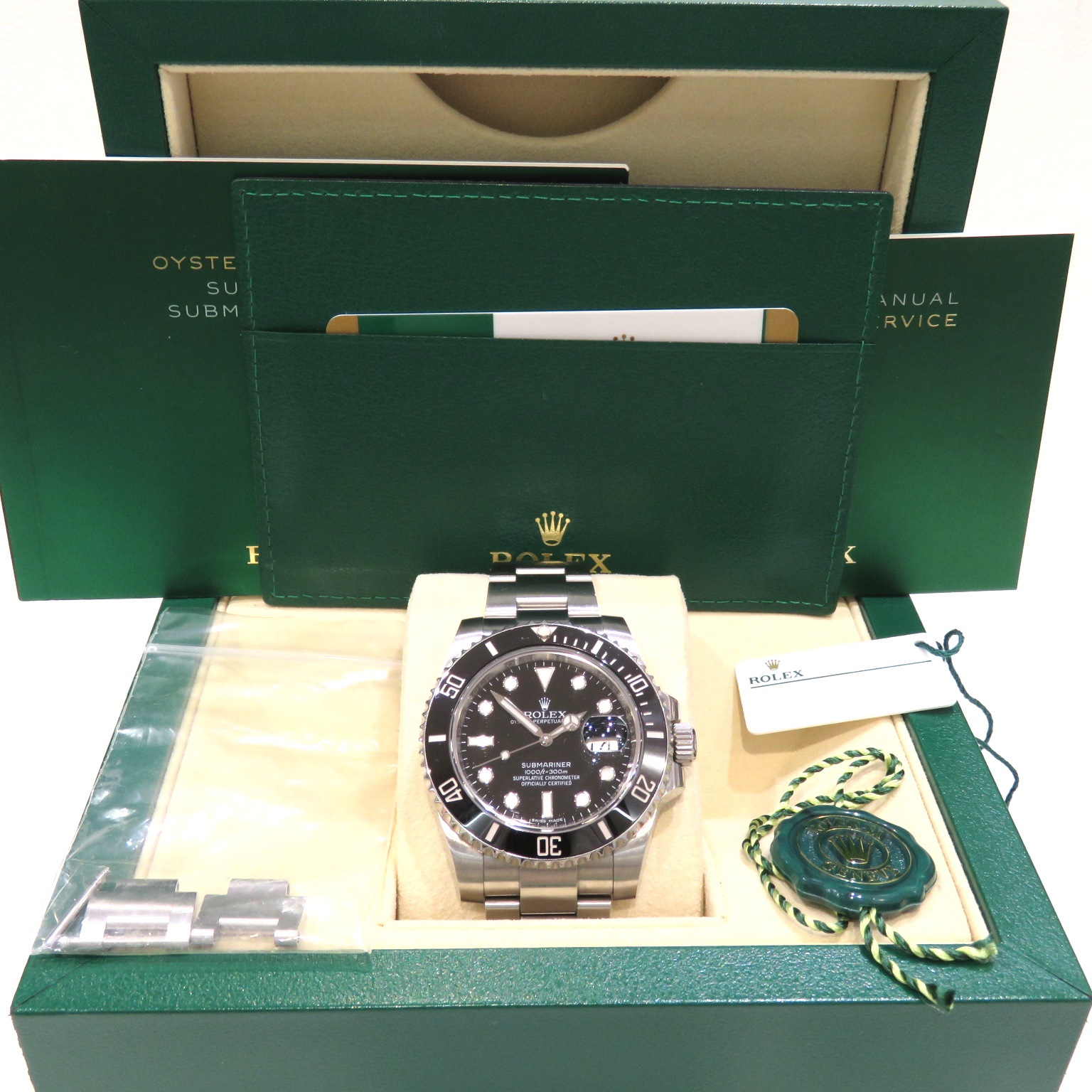 ROLEX (����å���) ���֥ޥ꡼�ʥǥ��� �ӻ��� 116610LN �֥�å� SS ���������� ������Ĵ�� ��°�ʴ��� ��� Z-167 ���Ź