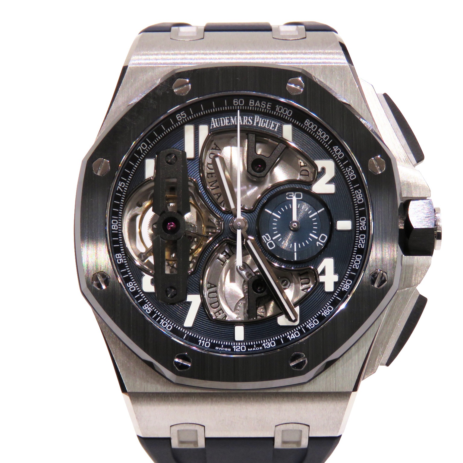 C-193 AUDEMARS PIGUET (�����ǥޡ��ԥ�) ������륪���� ���ե��祢 �ȥ�����ӥ�� �����Υ���� �ӻ��� 26388PO.OO.D027CA.01 ������ȥ� Pt/��С� ��°�ʴ��� ������� ���Ź