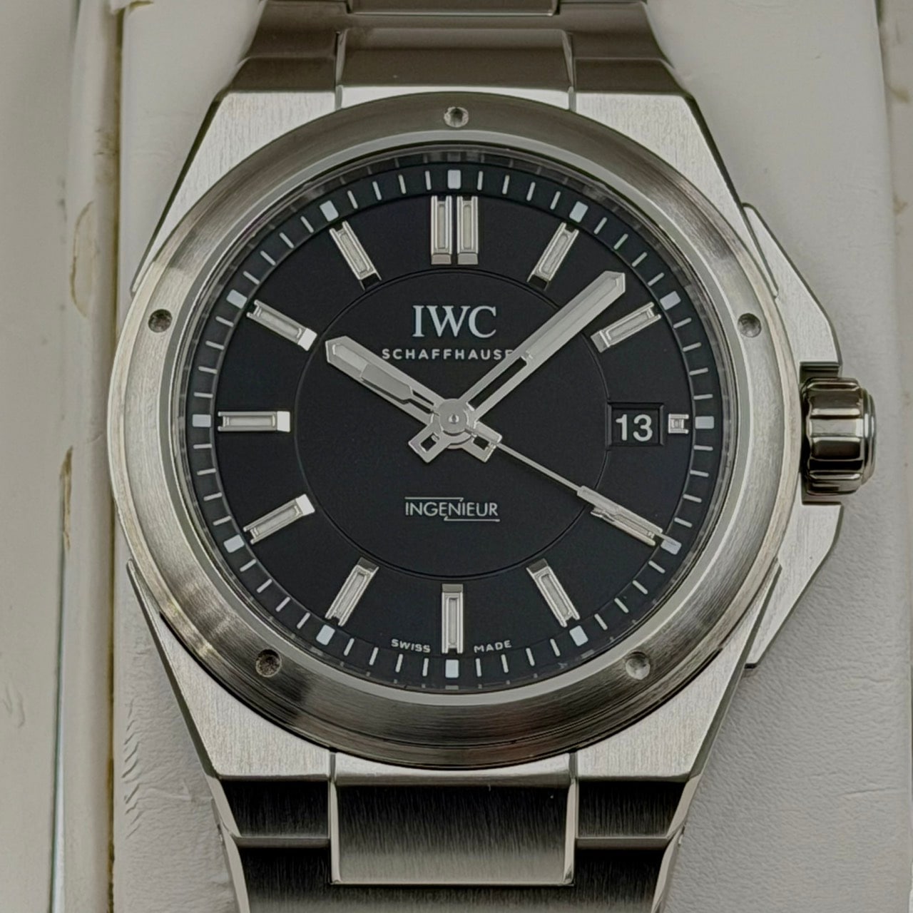 IWC�ʥ������֥륷��) ����¥�˥� �����ȥޥå� IW323902 �֥�å� 2015ǯ3�� ������� ���� SA-159 ���ض�Ź