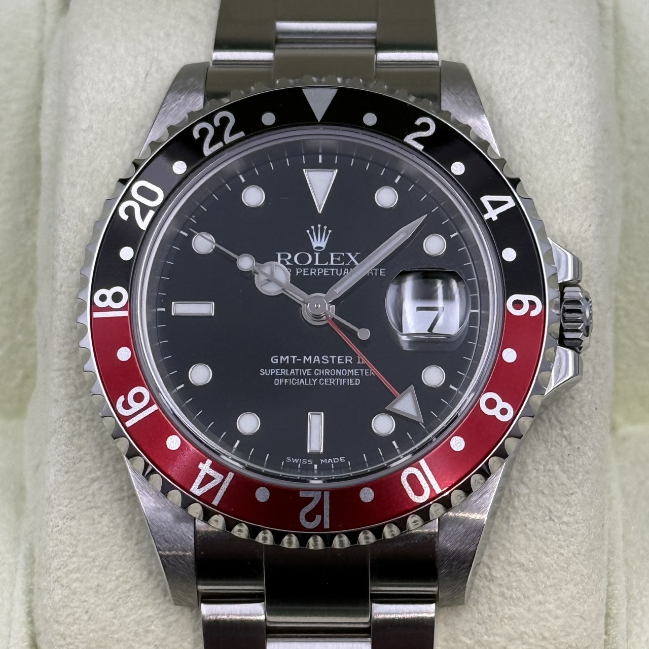 ROLEX (����å���) GMT�ޥ������� 16710 ������ SS ������� ���ض�Ź ST-635