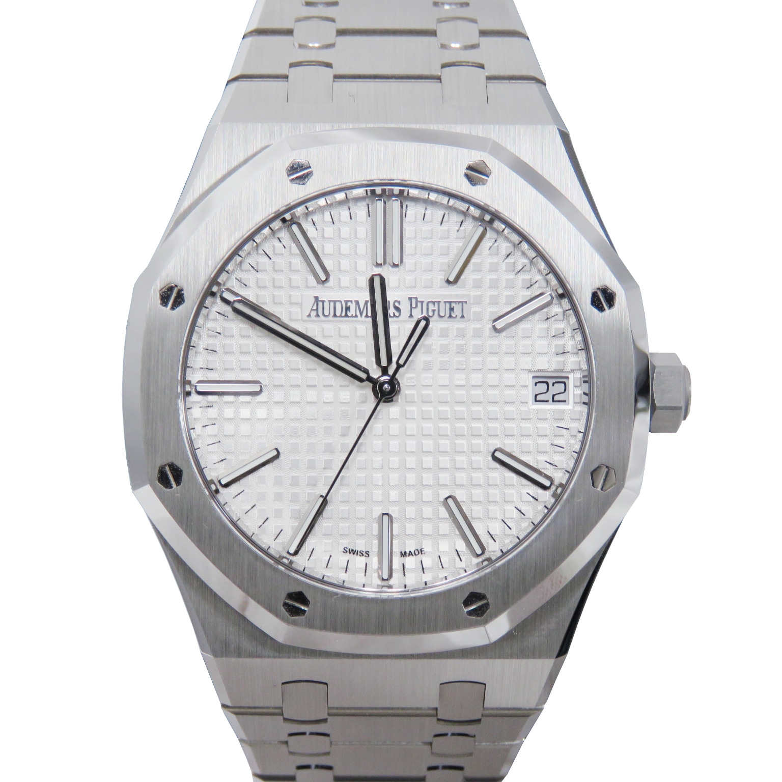 C-261 AUDEMARS PIGUET (�����ǥޡ��ԥ�) ������륪���� �����ȥޥƥ��å� �ӻ��� 15510ST.OO.1320ST.08 ����С� SS ��°�ʴ��� ̤���� ���Ź