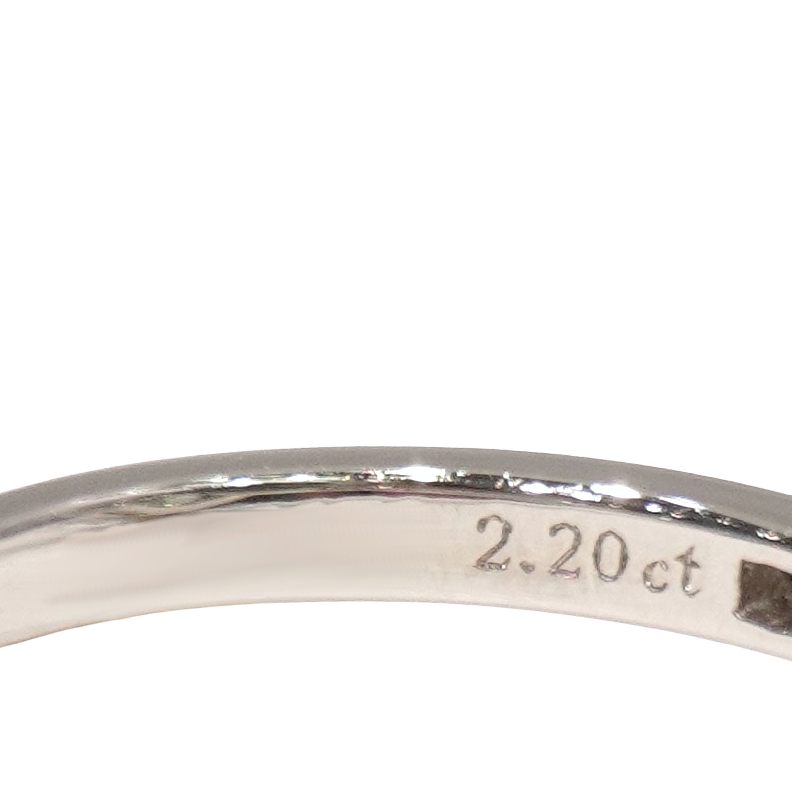 TIFFANY&CO(�ƥ��ե��ˡ�) ���쥹�ȥ饦��ɥ֥�ꥢ��ȥ��󥲡������ȥ�� PT950 #11�� ���A C108 ���Ź