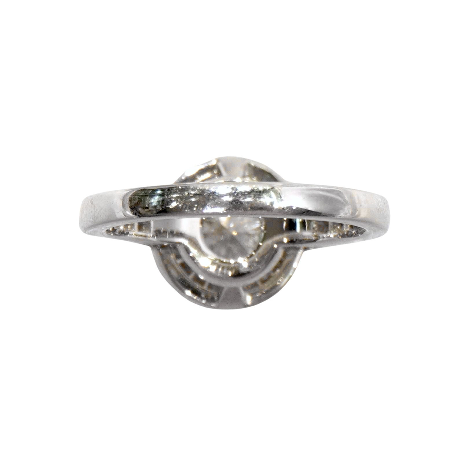 TIFFANY&CO(�ƥ��ե��ˡ�) ���쥹�ȥ饦��ɥ֥�ꥢ��ȥ��󥲡������ȥ�� PT950 #11�� ���A C108 ���Ź