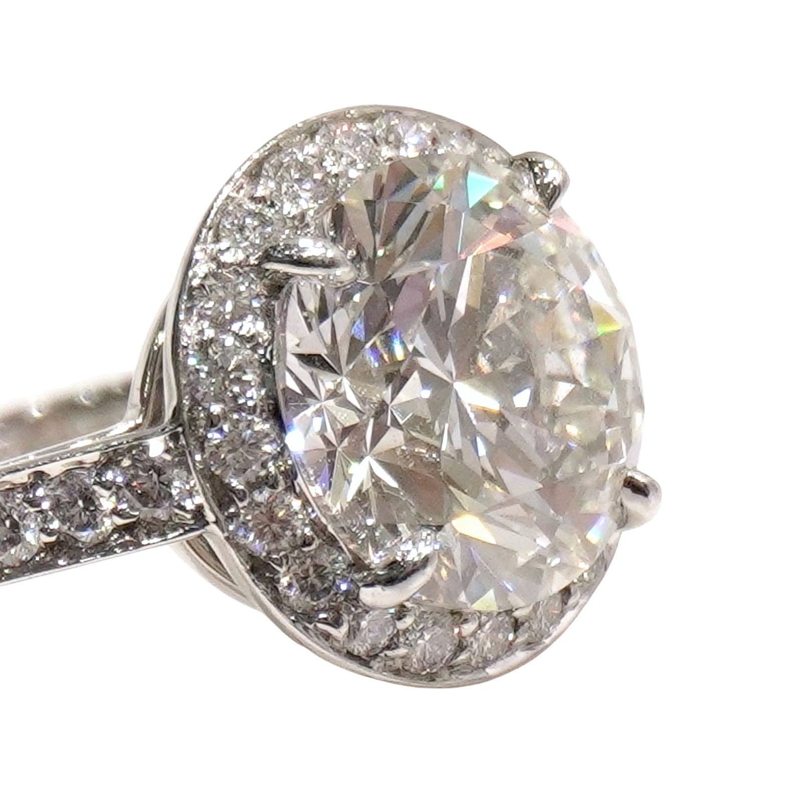 TIFFANY&CO(�ƥ��ե��ˡ�) ���쥹�ȥ饦��ɥ֥�ꥢ��ȥ��󥲡������ȥ�� PT950 #11�� ���A C108 ���Ź