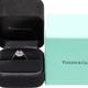 TIFFANY&CO(�ƥ��ե��ˡ�) ���쥹�ȥ饦��ɥ֥�ꥢ��ȥ��󥲡������ȥ�� PT950 #11�� ���A C108 ���Ź