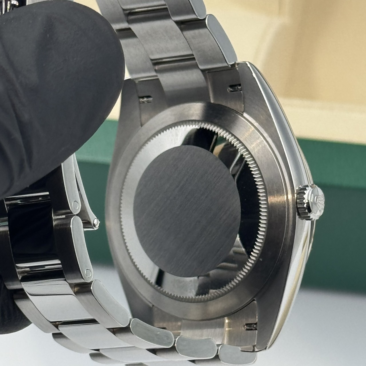 ROLEX(����å���)�ǥ��ȥ��㥹��41 126334 10PD���졼�� WG/SS ������� ���ض�Ź CAT-751