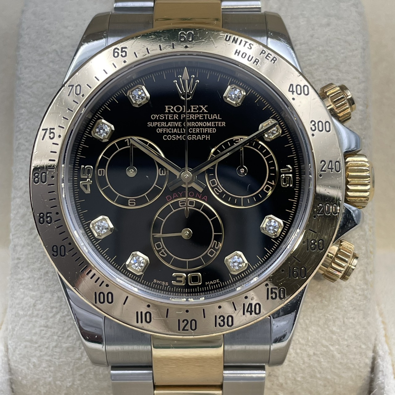 ROLEX(����å���)�������⥰��եǥ��ȥ� 116523 �֥�å�10PD  2002ǯ 1����Ĵ��ͭ ����顢���ޡ�1�����ȥ�åס����������񡢳���Ȣ SA-158 ���ض�Ź