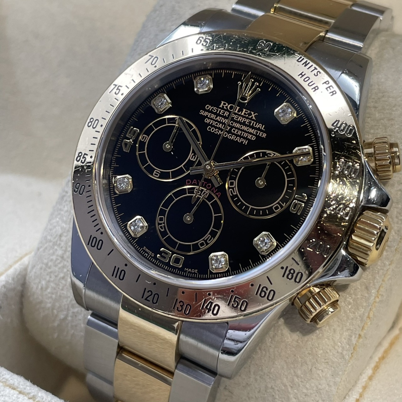 ROLEX(����å���)�������⥰��եǥ��ȥ� 116523 �֥�å�10PD  2002ǯ 1����Ĵ��ͭ ����顢���ޡ�1�����ȥ�åס����������񡢳���Ȣ SA-158 ���ض�Ź