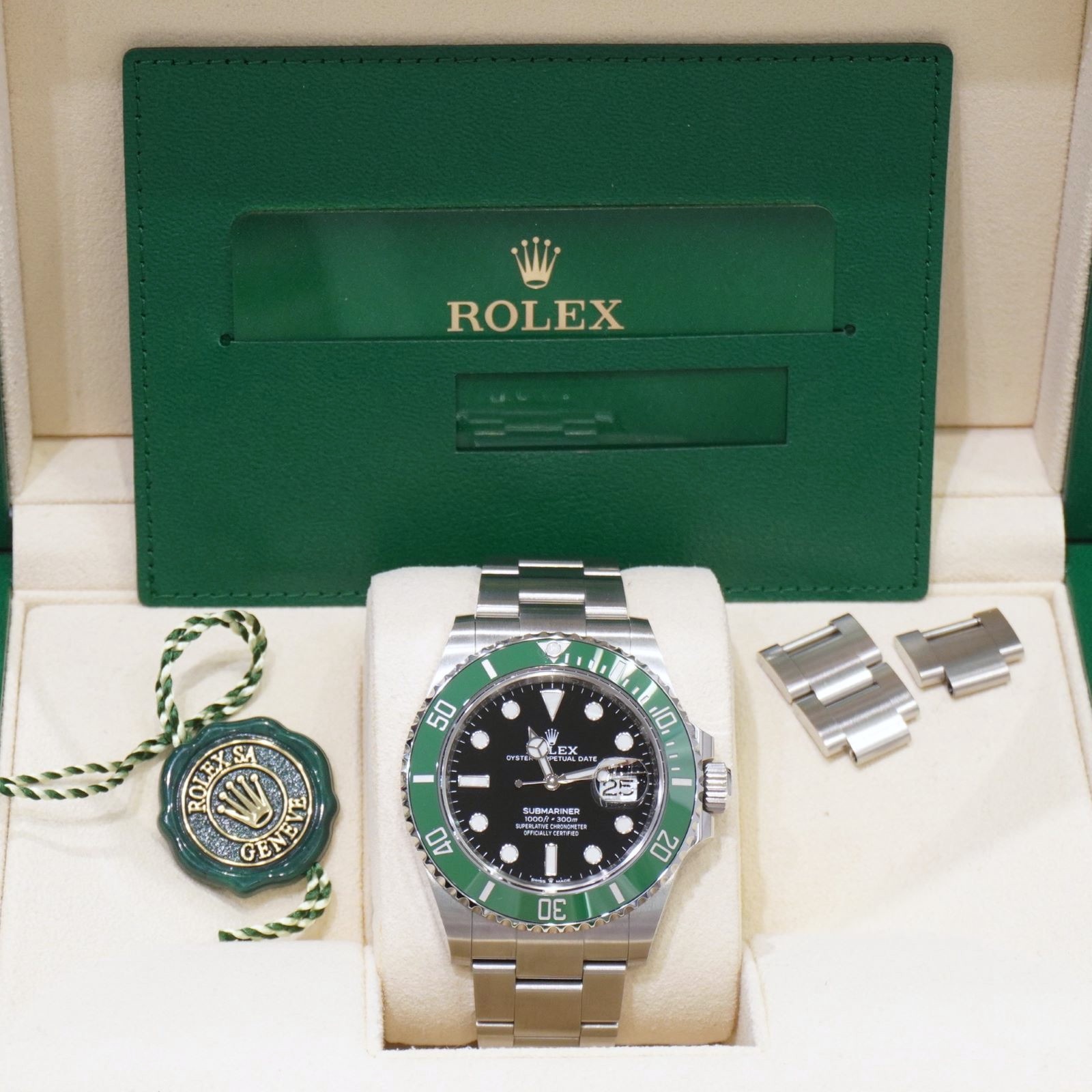 D-229 ROLEX (����å���) ���֥ޥ꡼�ʡ��ǥ��� �ӻ��� 126610LV �֥�å� SS ���������� ���ҷ��� ������� ���Ź