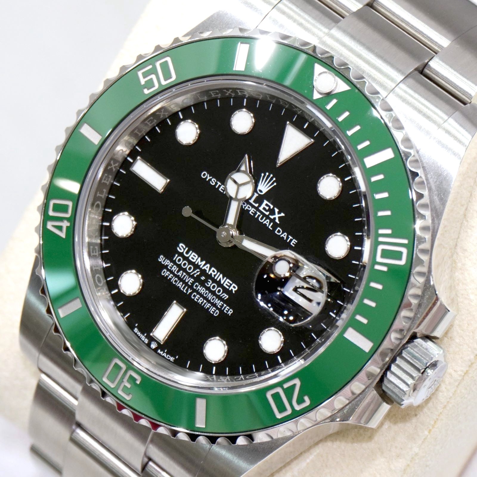 D-229 ROLEX (����å���) ���֥ޥ꡼�ʡ��ǥ��� �ӻ��� 126610LV �֥�å� SS ���������� ���ҷ��� ������� ���Ź