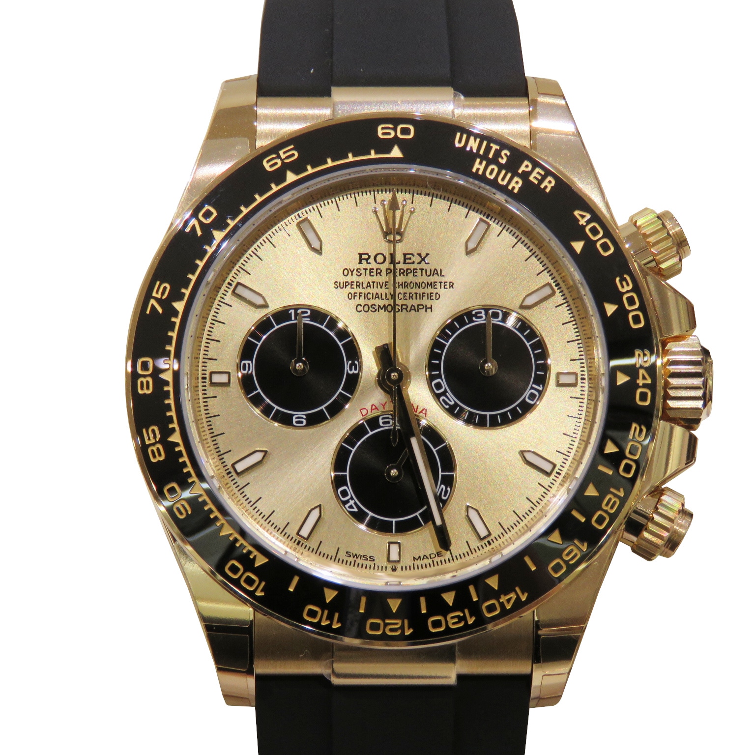 C-239 ROLEX (����å���) �����⥰��եǥ��ȥ� �ӻ��� 126518LN ������ǥ�&�֥�å� YG/�����ե�(F.D) ��°�ʴ��� ̤���� ���Ź