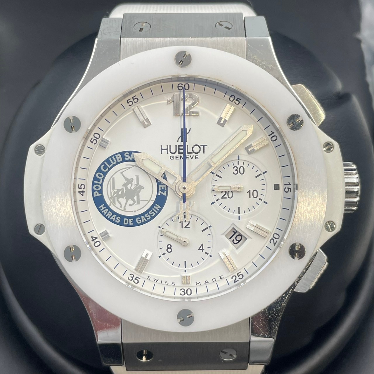 HUBLOT(���֥�) �ӥå��Х�ݥ������ 301.SE.230.LS.STT07 �ۥ磻��  2007ǯ11�� ����� ���� SA-85 ���ض�Ź
