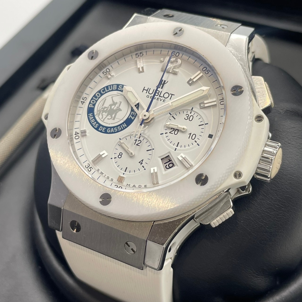 HUBLOT(���֥�) �ӥå��Х�ݥ������ 301.SE.230.LS.STT07 �ۥ磻��  2007ǯ11�� ����� ���� SA-85 ���ض�Ź