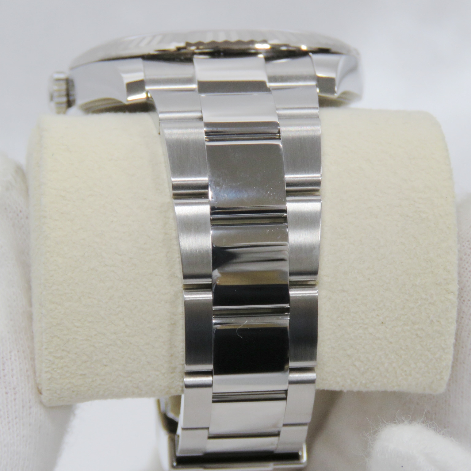 E-013 ROLEX (����å���) �ǥ��ȥ��㥹��41 �ӻ��� 126334 ���졼�ȥС� SS/WG ���������� ̤Ĵ�� ��°�ʴ��� ̤���� ���Ź