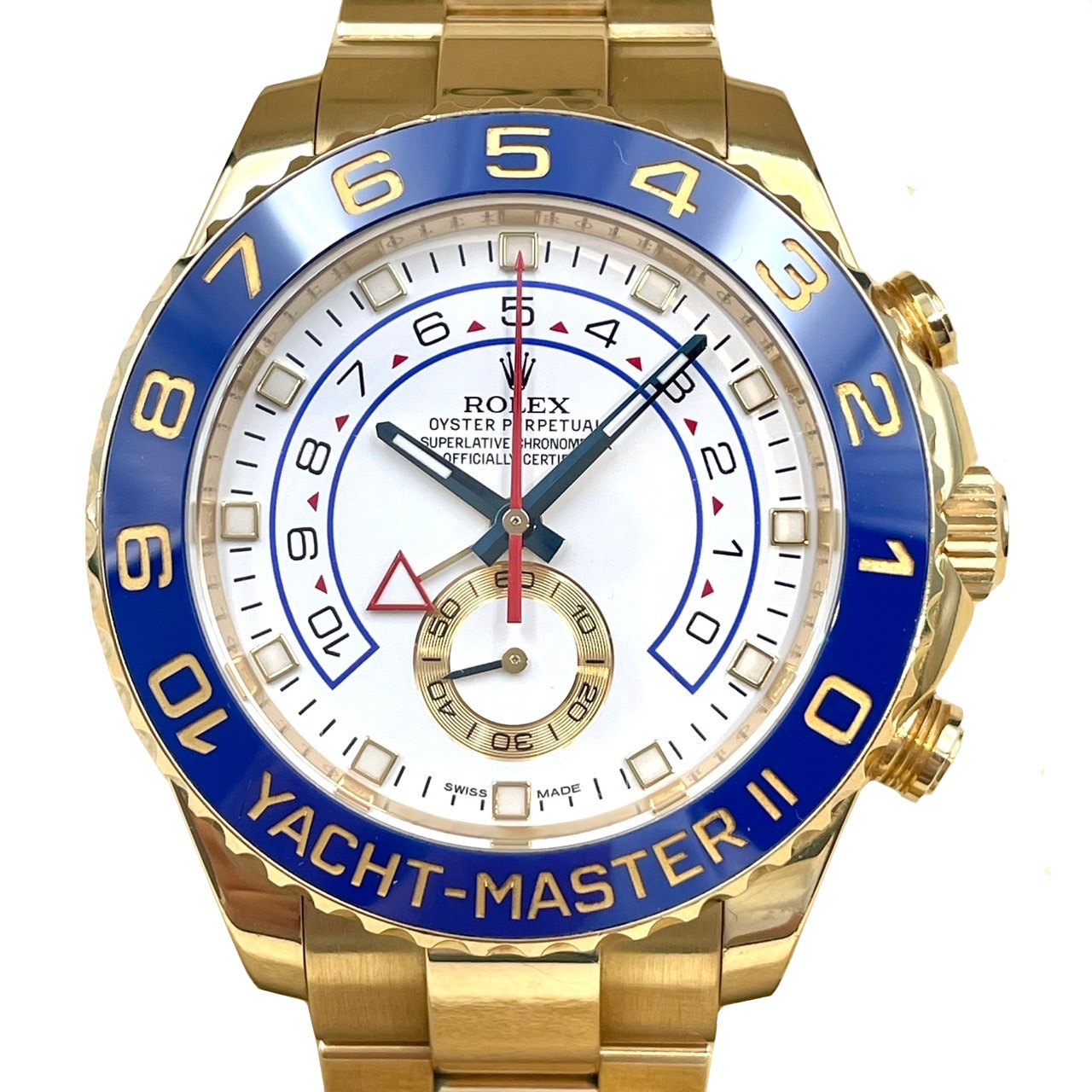 ROLEX(ロレックス) ヨットマスターⅡ 116688 ホワイト 青針 2015年12月