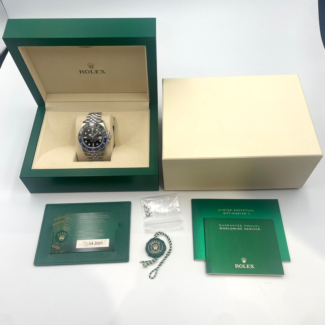ROLEX(����å���) GMT�ޥ������� 126710BLNR �֥�å� ����ӥ꡼ 2021ǯ4�� ����Ʊ�� ���� ST-797 ���ض�Ź