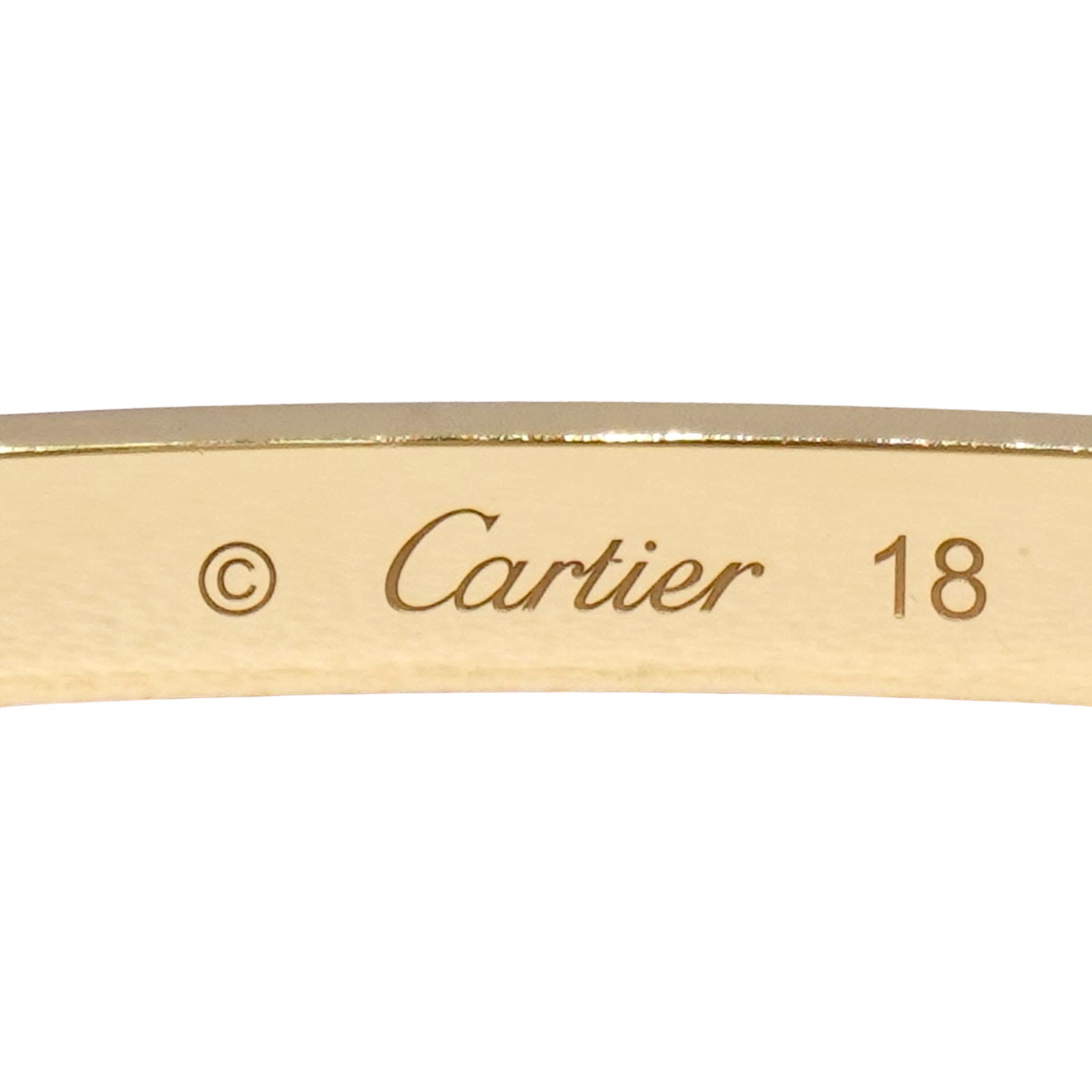 Cartier(����ƥ���) ��֥֥쥹��åȥ��⡼���ǥ�ѥ��������� 750YG #18 ���A Y141 ���Ź