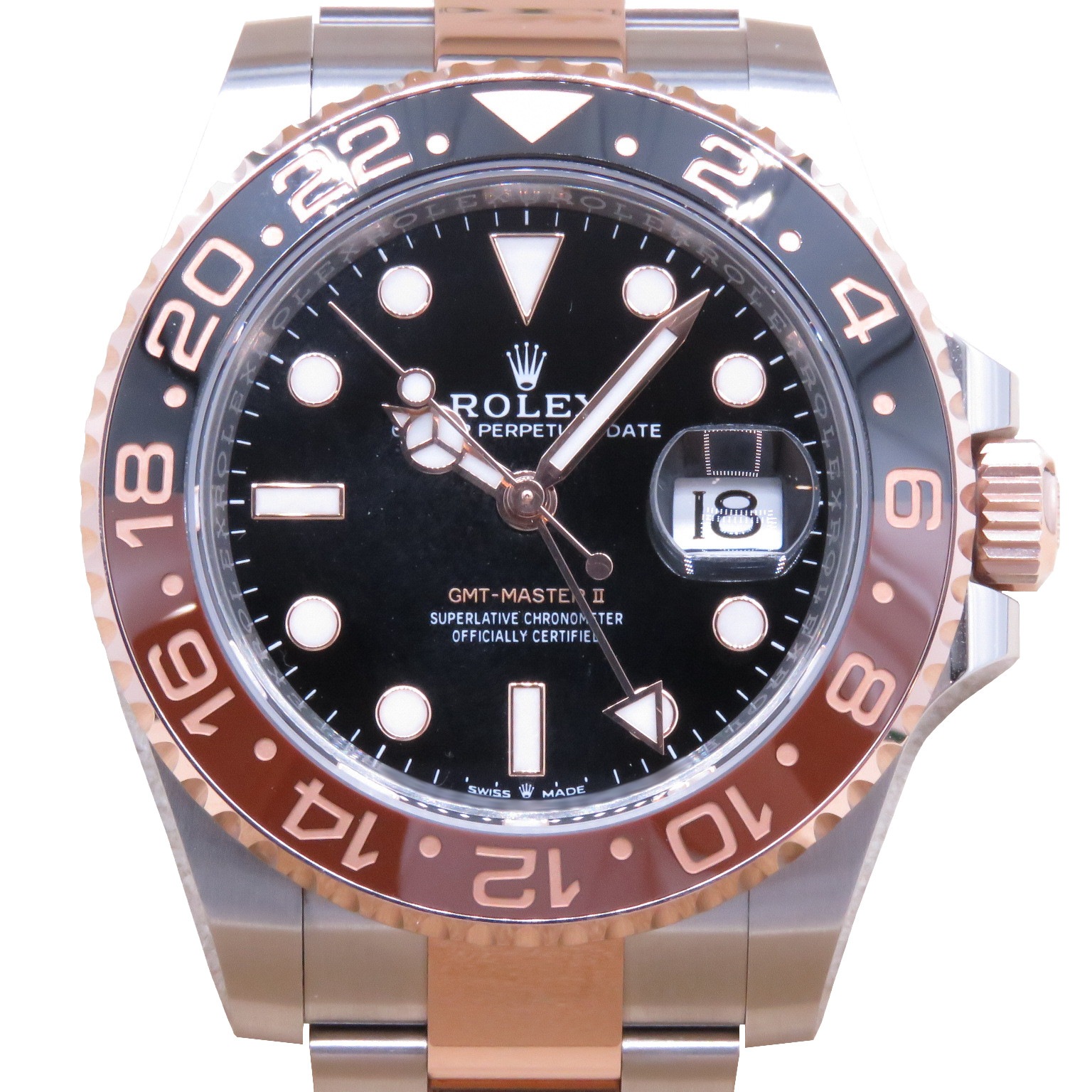 ROLEX(����å���)/GMT�ޥ�������/126711CHNR/���ե�����/�֥�å�/����������/����Ĵͭ/2023.12��/�������/NAC-238��̾�Ų�Ź��