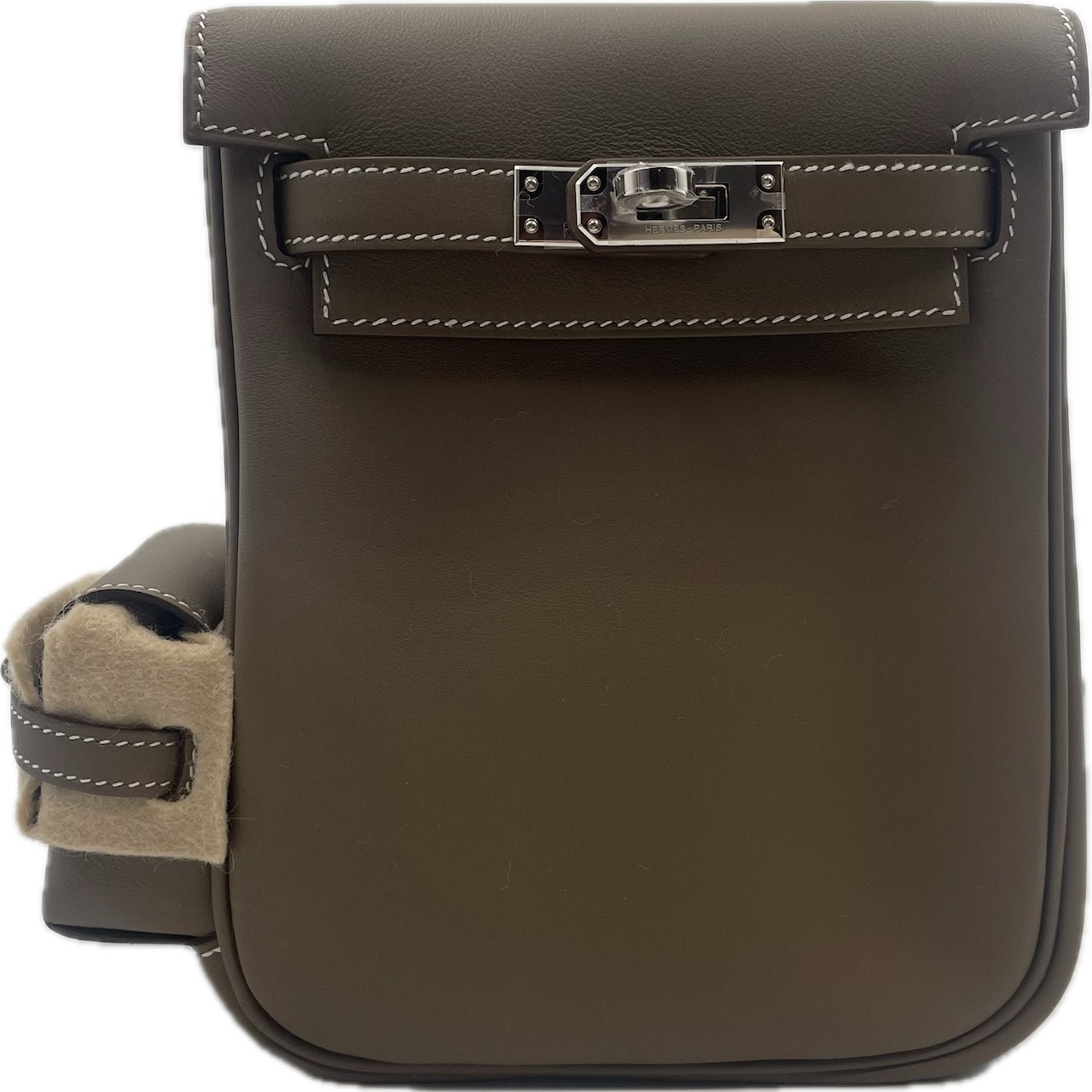 HERMES(エルメス) ケリージャンプ スイフト エトゥープ シルバー金具 K