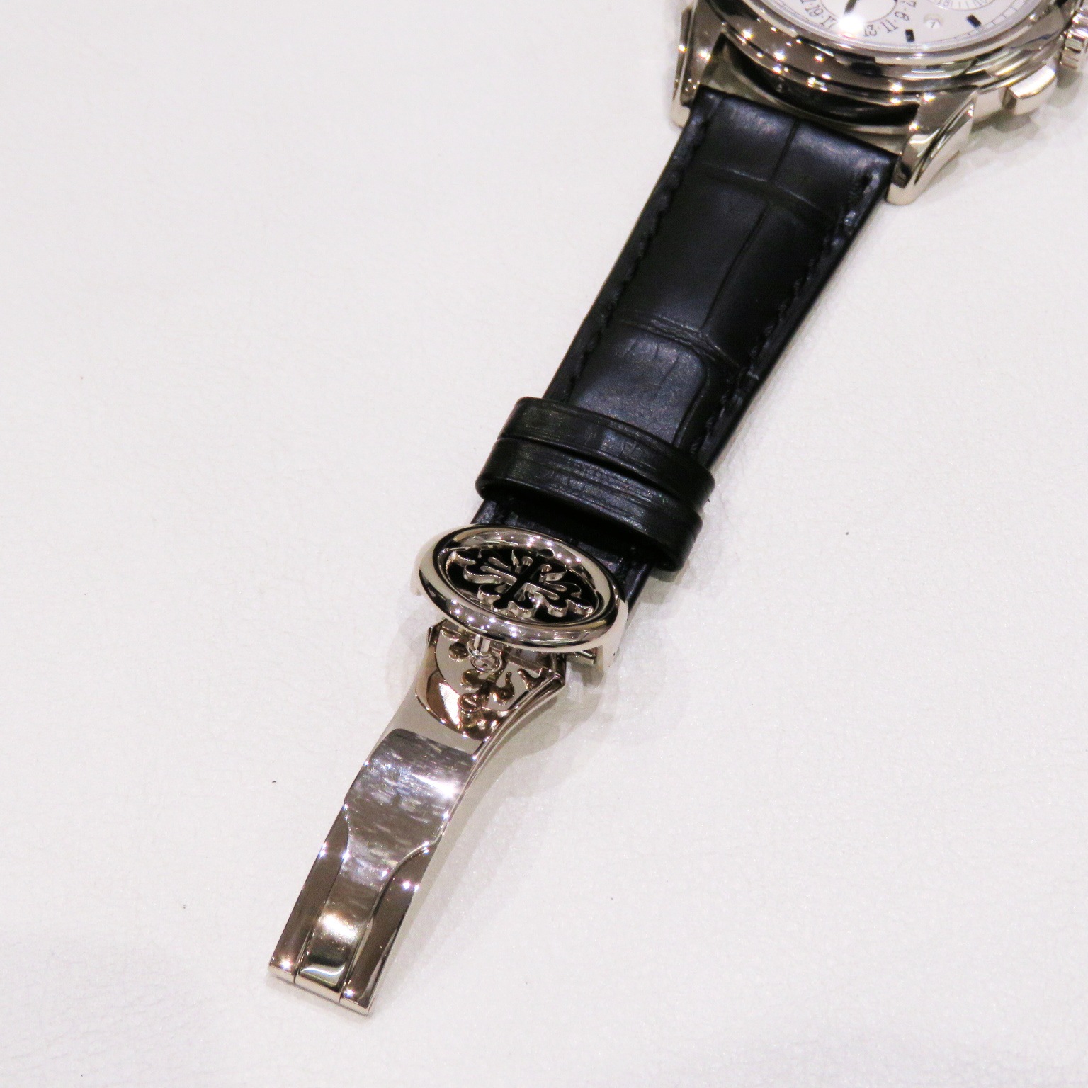 B-030 PATEK PHILIPPE (�ѥƥå� �ե���å�) �����ɥ���ץꥱ������� �ѡ��ڥ��奢�륫������ �ӻ��� 5270G-001 ����С� WG �쥶�� ��°�ʴ��� 2025ǯ����OH�� ����Ʊ�� ���Ź