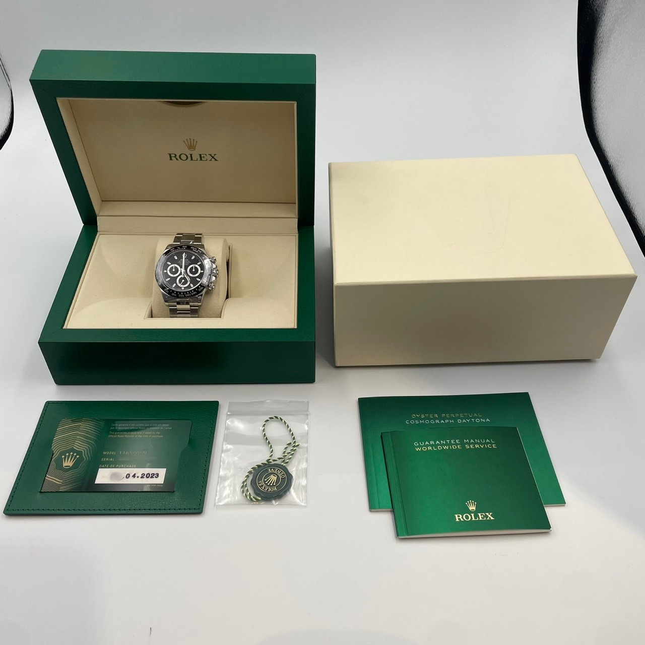 ROLEX(����å���) �����⥰��եǥ��ȥ� 116500LN �֥�å� 2023ǯ4�� ����Ʊ�� ���� ST-978 ���ض�Ź