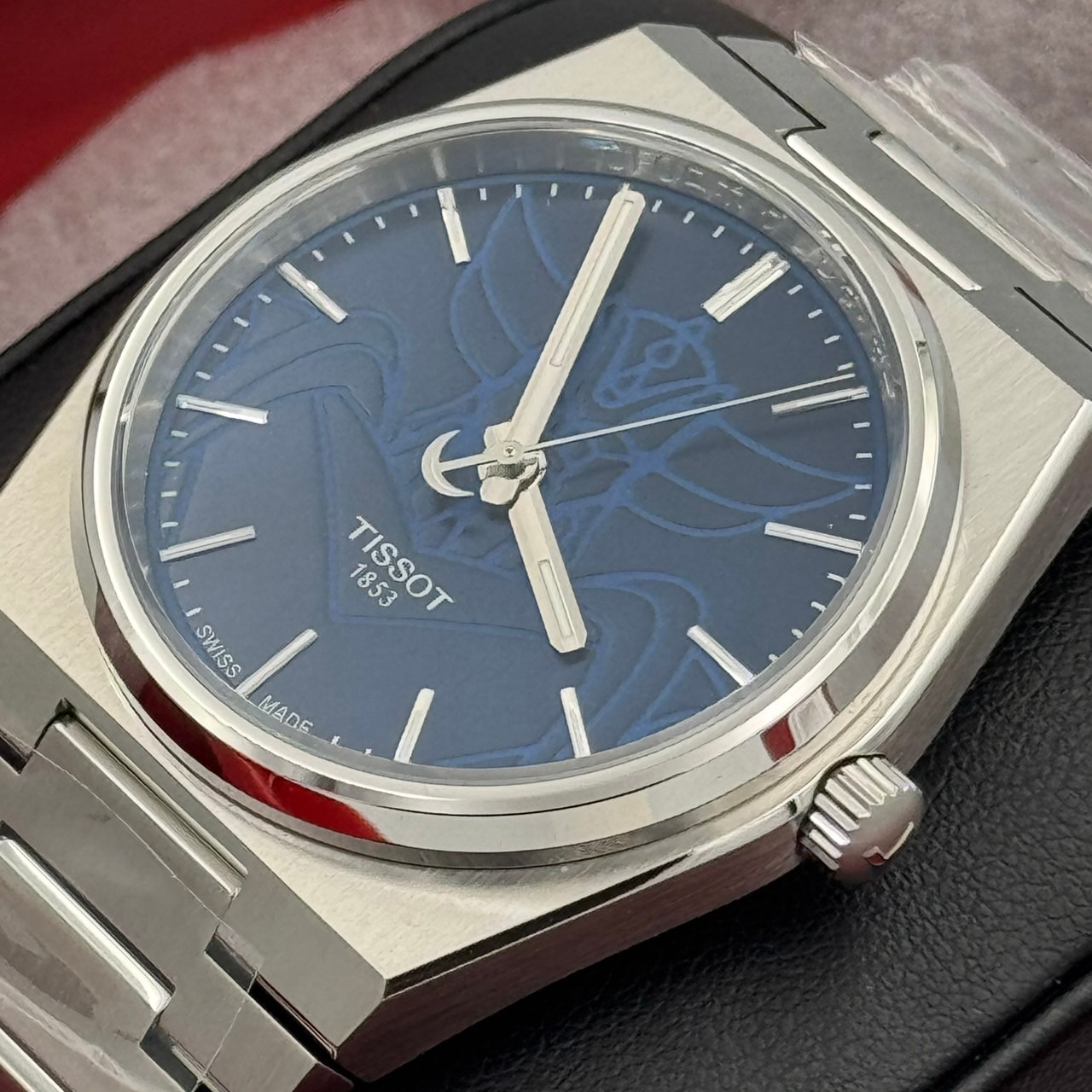 TISSOT(�ƥ���) PRX ������������ ���ڥ���륨�ǥ������ �ӻ��� T137.407.11.041.02 �֥롼 SS UFO���ܥåȥ������դ� ���� ̤���� ���ض�Ź CAT-542