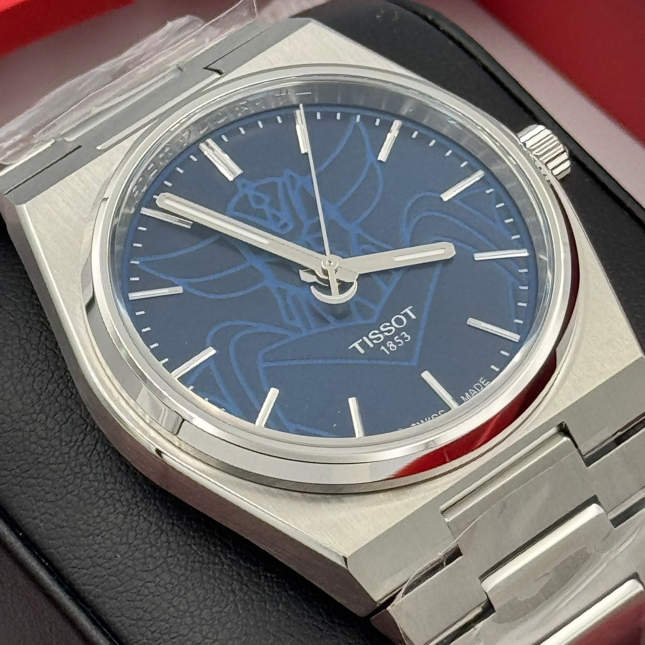 TISSOT(�ƥ���) PRX ������������ ���ڥ���륨�ǥ������ �ӻ��� T137.407.11.041.02 �֥롼 SS UFO���ܥåȥ������դ� ���� ̤���� ���ض�Ź CAT-542