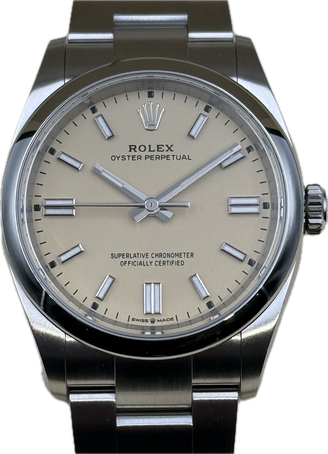 ROLEX(ロレックス) オイスターパーペチュアル36 126000 ベージュ 未