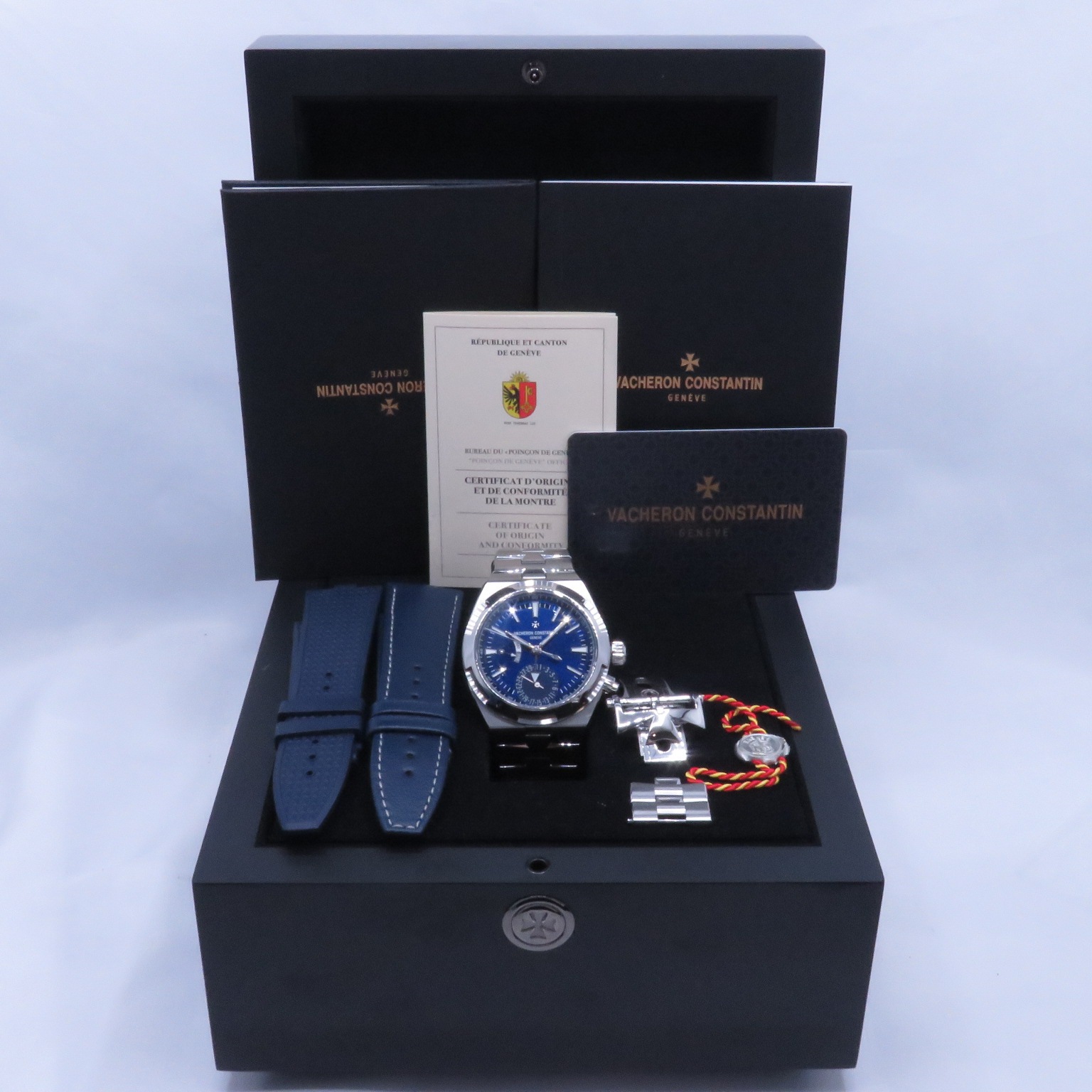 VACHERON CONSTANTIN(����������󥳥󥹥��󥿥�)/�����������������ǥ奢�륿����/7900V/110A-B334/�֥롼/2021ǯ6��/�������/NAC-430(̾�Ų�Ź)