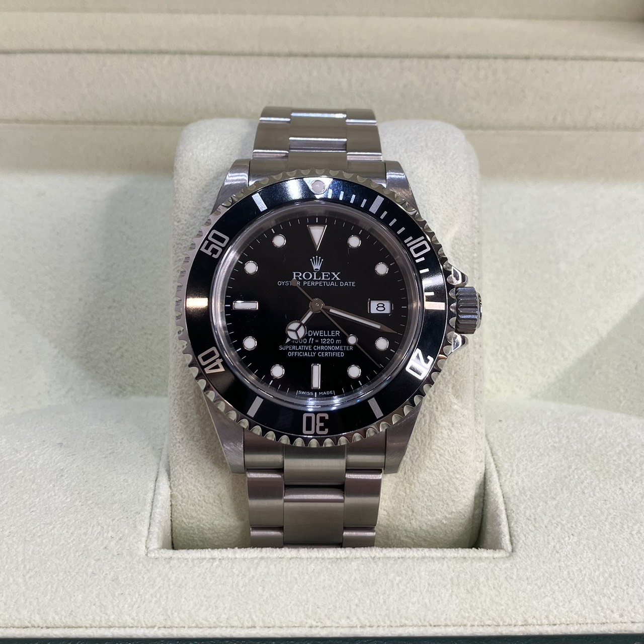 ROLEX/シードゥエラー/16600/黒文字盤/Z番（2006年）/付属にて