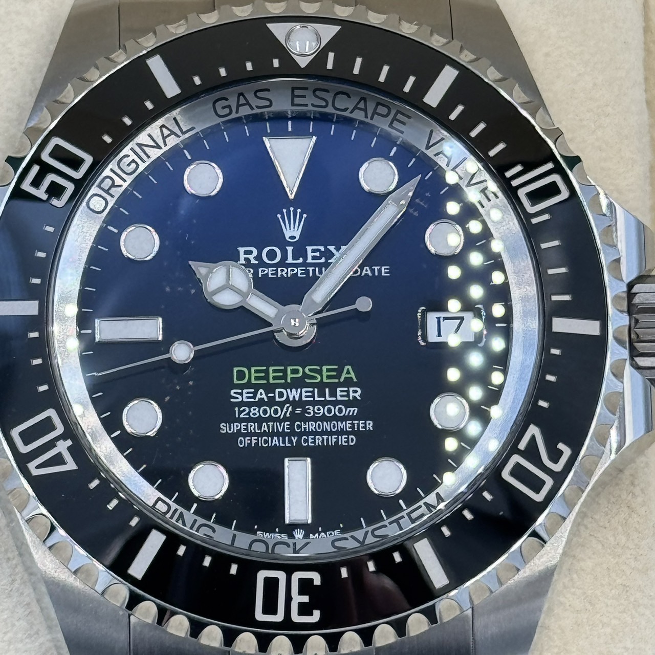 ROLEX (����å���) �����ɥ����顼�ǥ����ץ��� 136660 D�֥롼 SS ������� CAT-346