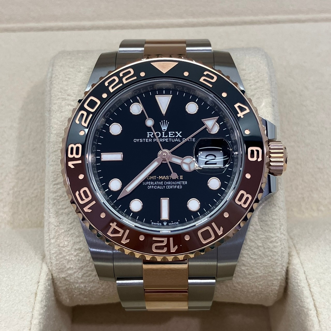 ROLEX(����å���) GMT�ޥ������� 126711CHNR 2024ǯ10�� ������� UH-15 (����Ź)