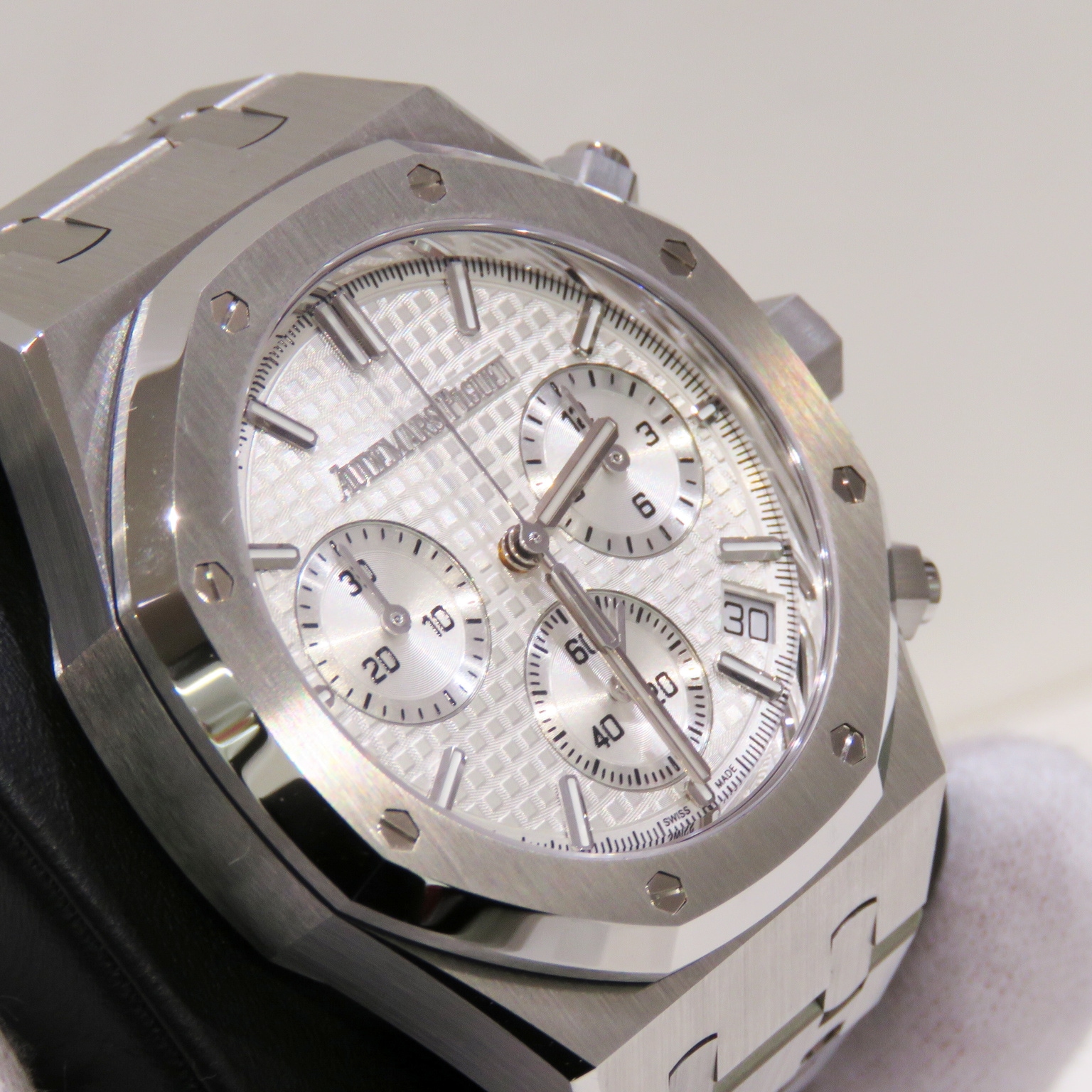 AUDEMARS PIGUET (�����ǥޡ��ԥ�) ������륪���� �ӻ��� 26240ST.OO.1320ST.07 �ۥ磻�� SS ��°�ʴ��� ������� A-129 ���Ź