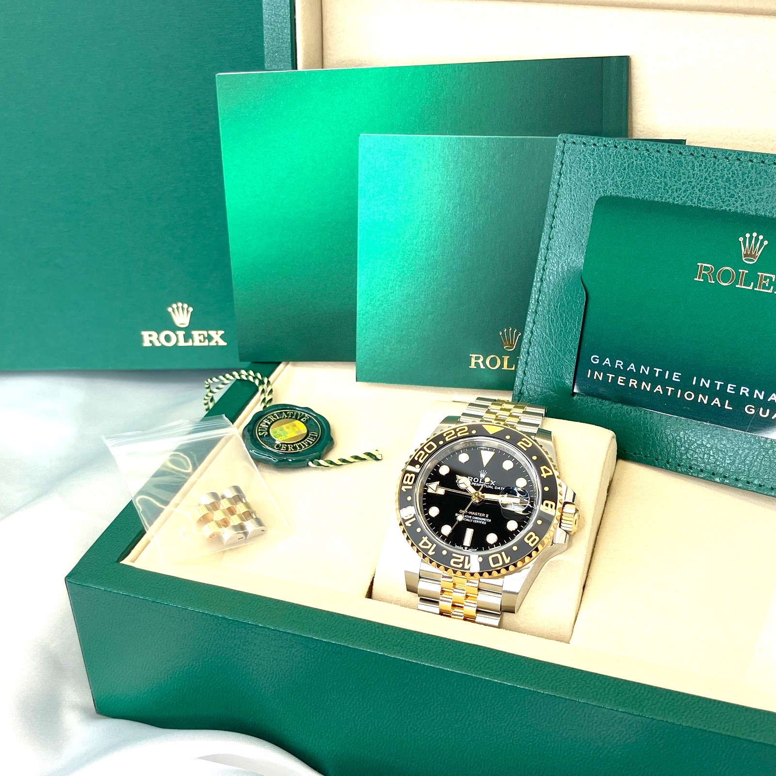 ROLEX(����å���) GMT�ޥ������� 126713GRNR �֥�å�ʸ���� 2026ǯ4�� ̤���� UL-17 (����Ź)����