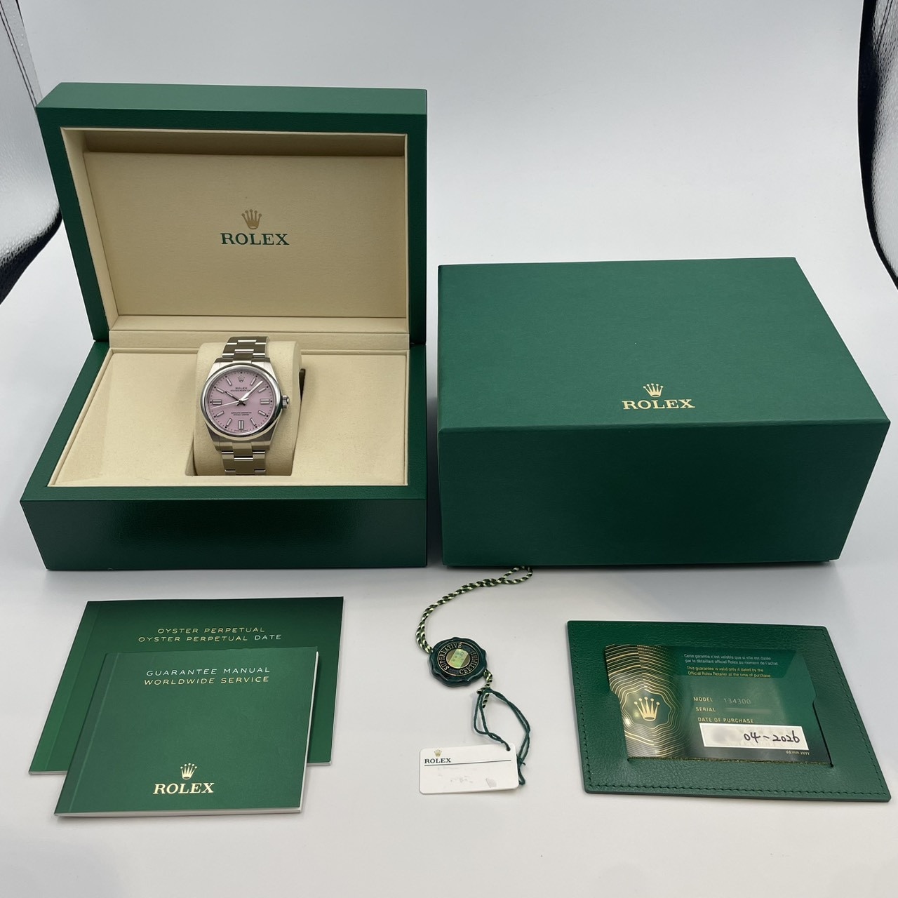 ROLEX(����å���) �����������ѡ��ڥ��奢��41 134300 �����ǥ��ԥ� 2026ǯ4�� ̤���� SA-162 ���ض�Ź