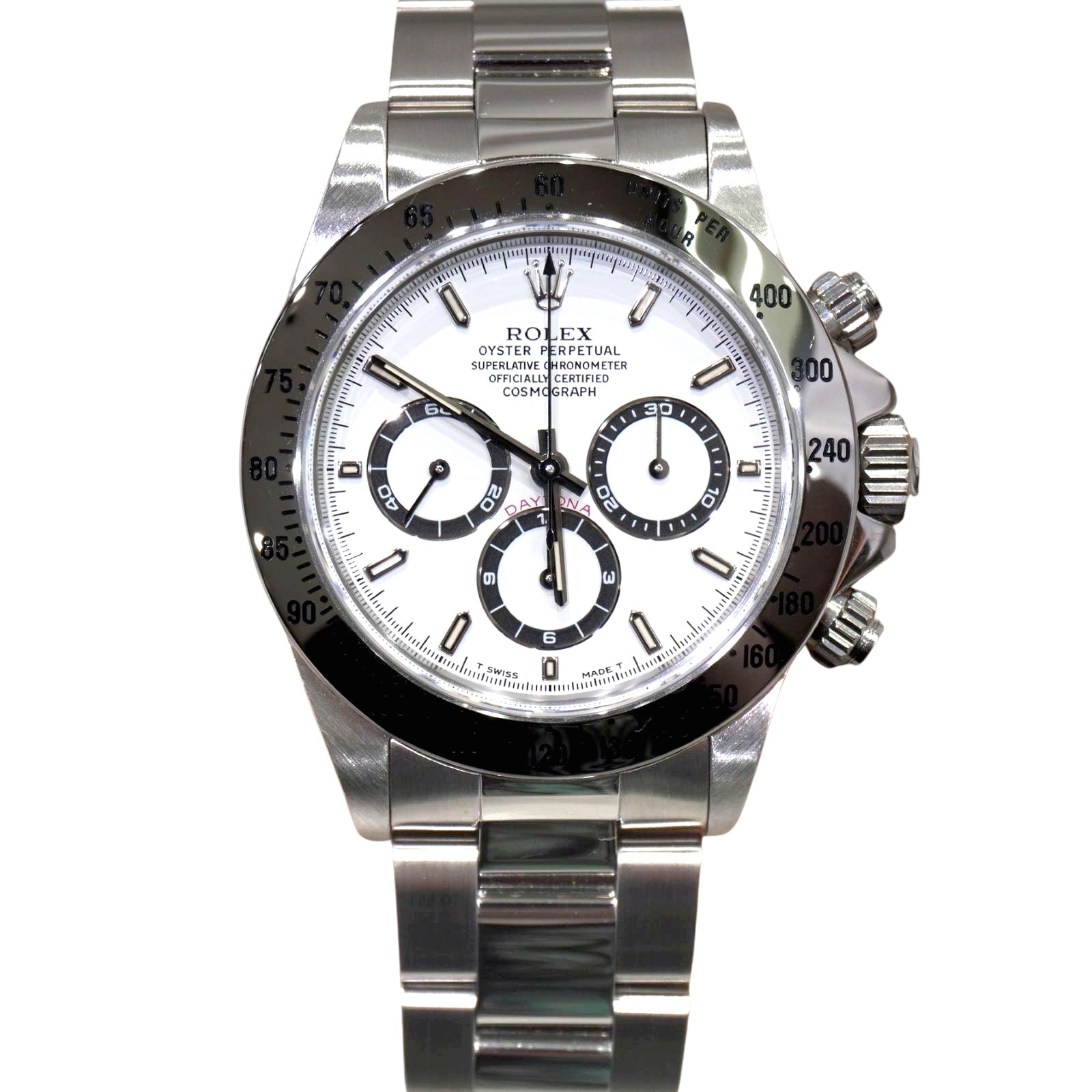 D-302 ROLEX (ロレックス) コスモグラフデイトナ 腕時計 16520 白文字