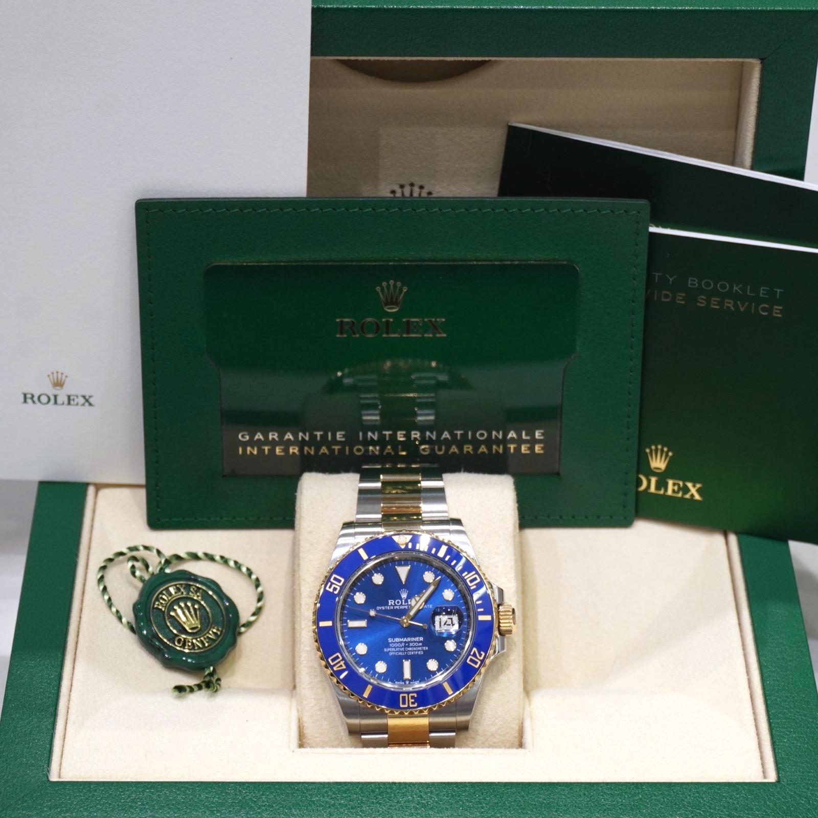 ROLEX (����å���) ���֥ޥ꡼�ʡ��ǥ��� �ӻ��� 126613LB �֥롼 SS/YG ���������� ̤Ĵ�� ��°�ʴ��� ����Ʊ�� Z-173 ���Ź