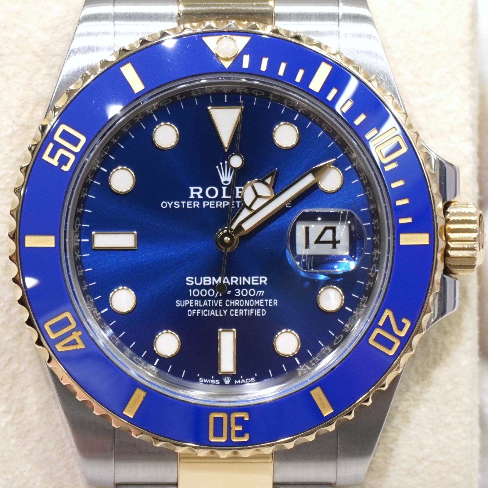 ROLEX (����å���) ���֥ޥ꡼�ʡ��ǥ��� �ӻ��� 126613LB �֥롼 SS/YG ���������� ̤Ĵ�� ��°�ʴ��� ����Ʊ�� Z-173 ���Ź