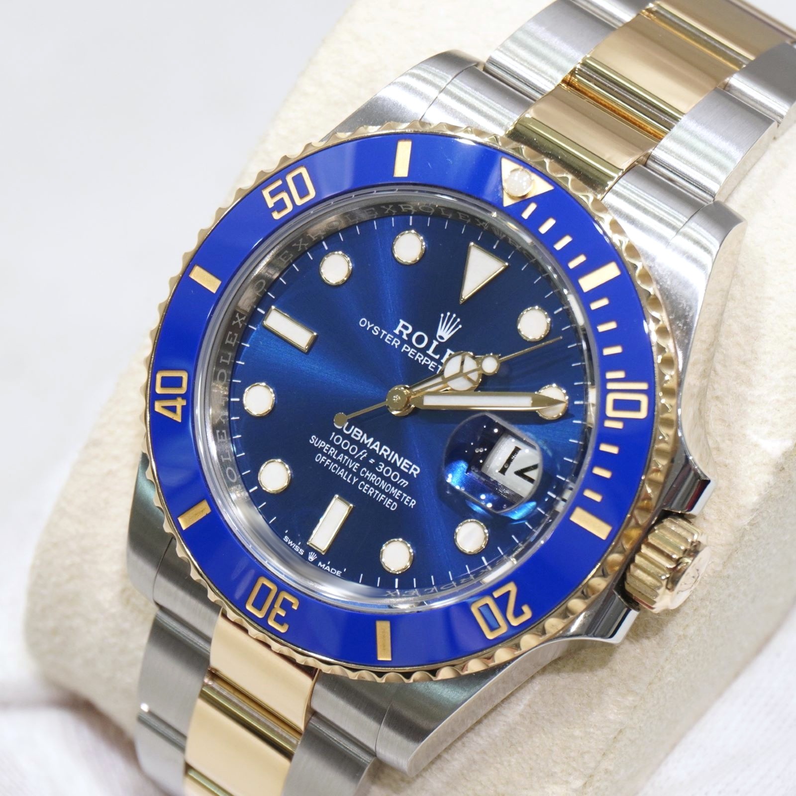 ROLEX (����å���) ���֥ޥ꡼�ʡ��ǥ��� �ӻ��� 126613LB �֥롼 SS/YG ���������� ̤Ĵ�� ��°�ʴ��� ����Ʊ�� Z-173 ���Ź