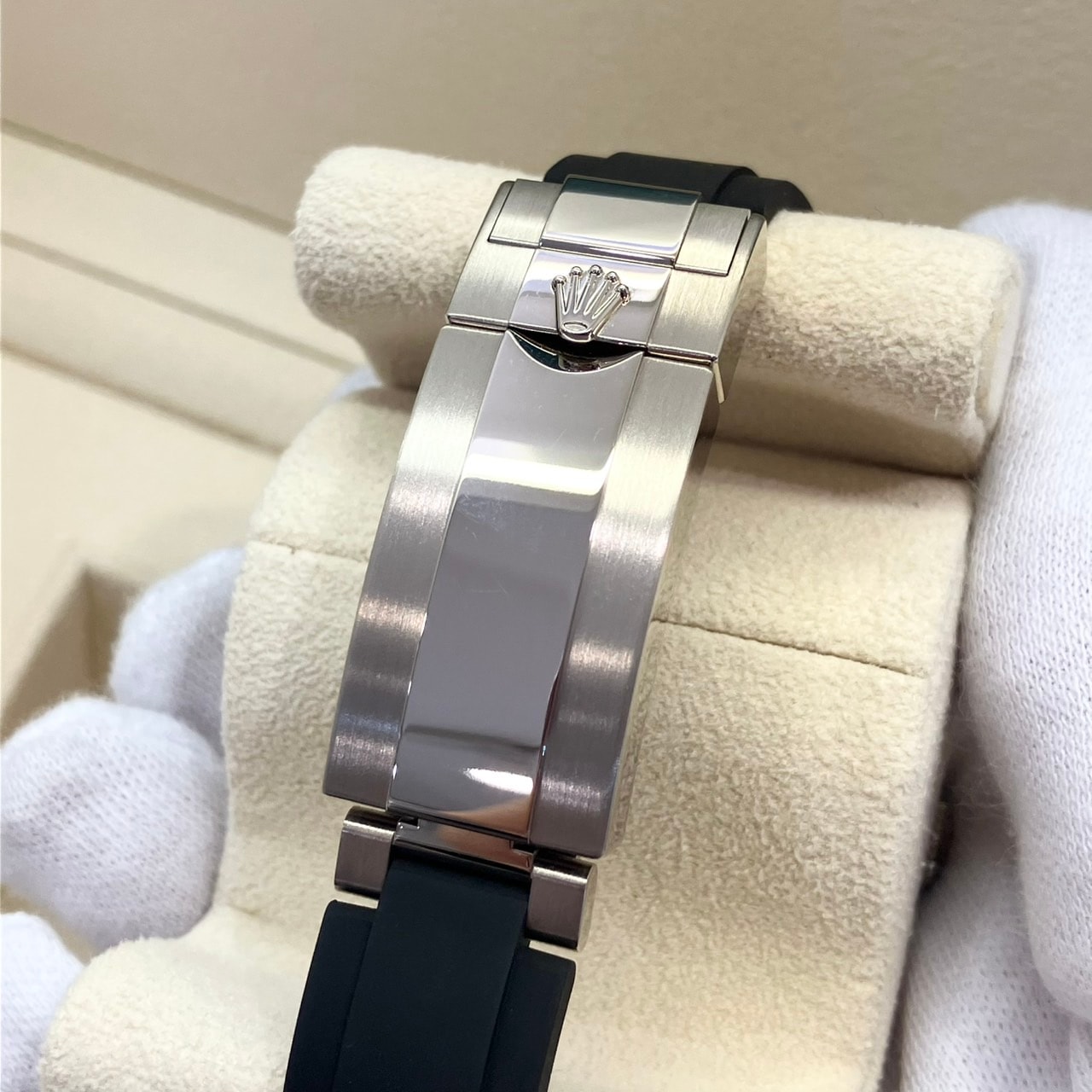 ROLEX(����å���) ��åȥޥ����� 226659 �֥�å�ʸ���� 2024.4��  �����ե�E.F(17.5��) ����Ʊ�� UK-18  (����Ź)