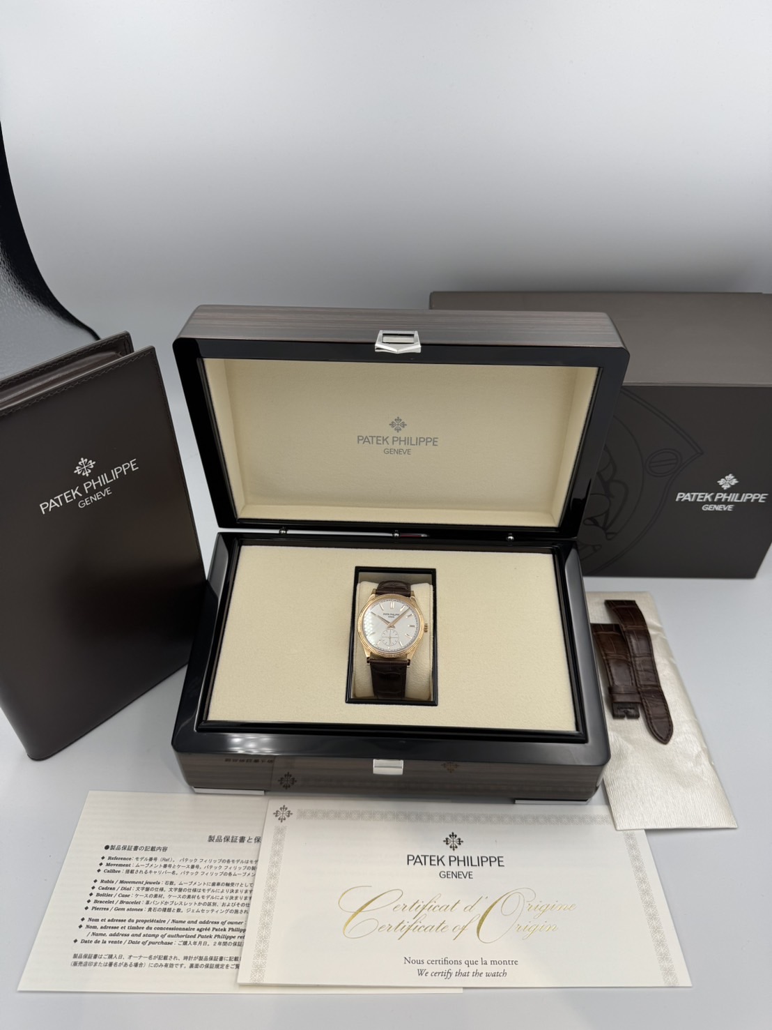 PATEK PHILIPPE (�ѥƥå� �ե���å�) ����ȥ�� 6119R-001 ����С� RG ������� ���ض�Ź CAT-547