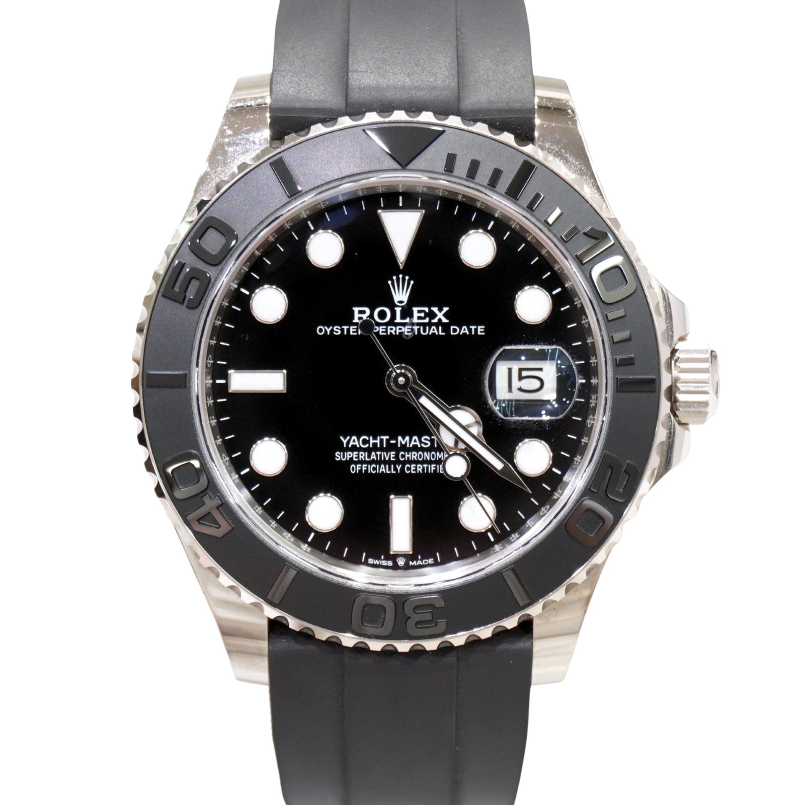 C-339 ROLEX (����å���) ��åȥޥ�����42 �ӻ��� 226659 �֥�å� WG �����ե� ��°�ʴ��� ��� ���Ź