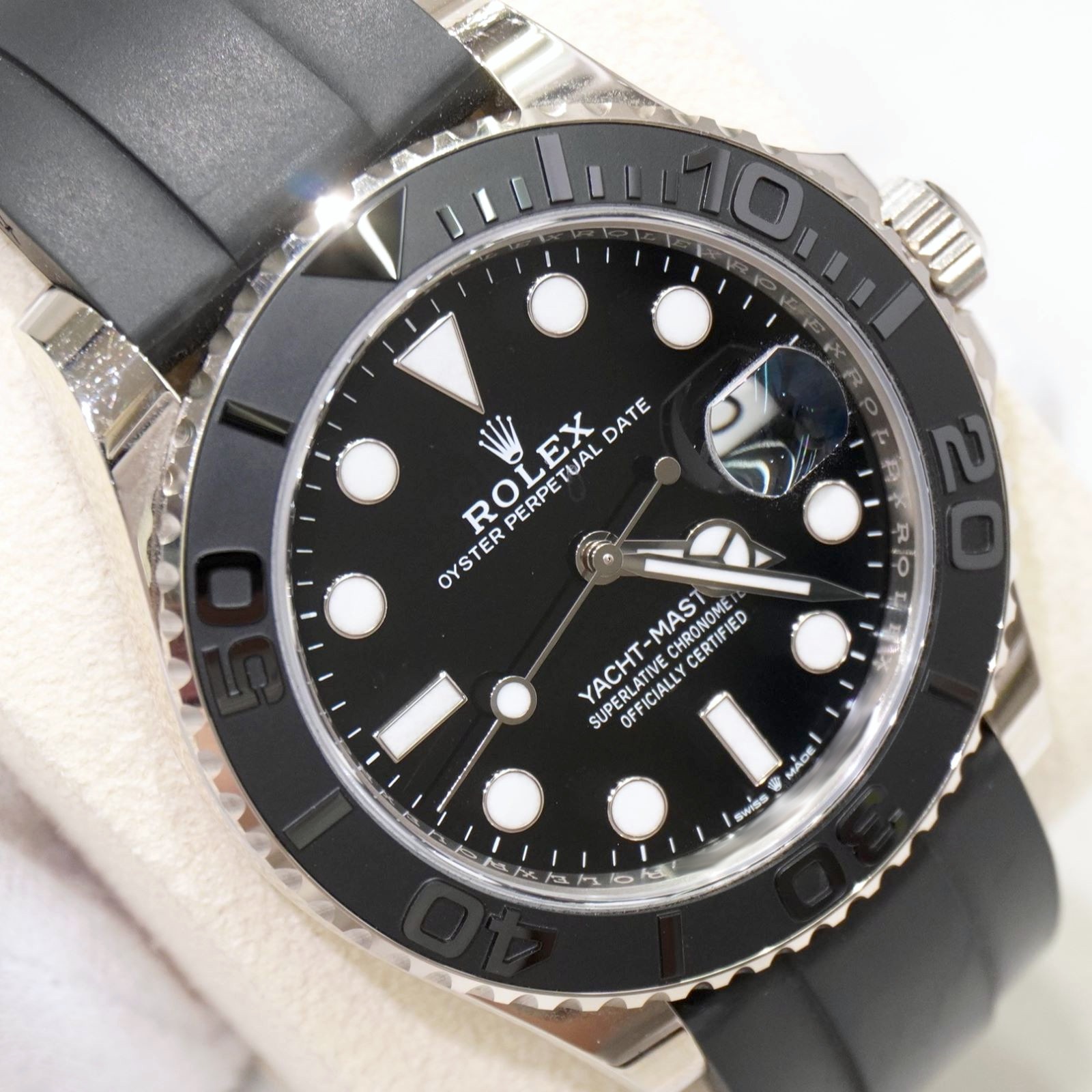 C-339 ROLEX (����å���) ��åȥޥ�����42 �ӻ��� 226659 �֥�å� WG �����ե� ��°�ʴ��� ��� ���Ź