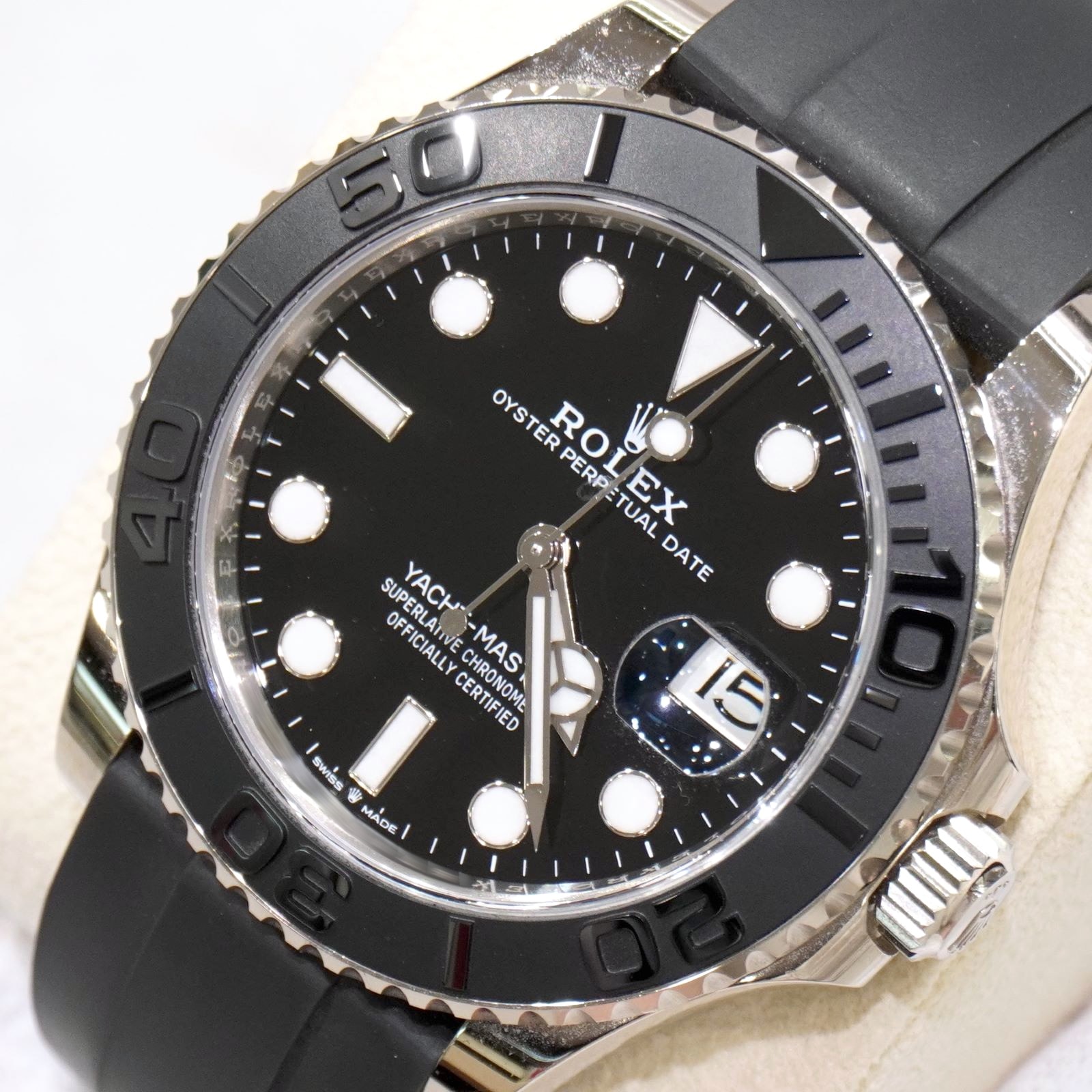 C-339 ROLEX (����å���) ��åȥޥ�����42 �ӻ��� 226659 �֥�å� WG �����ե� ��°�ʴ��� ��� ���Ź
