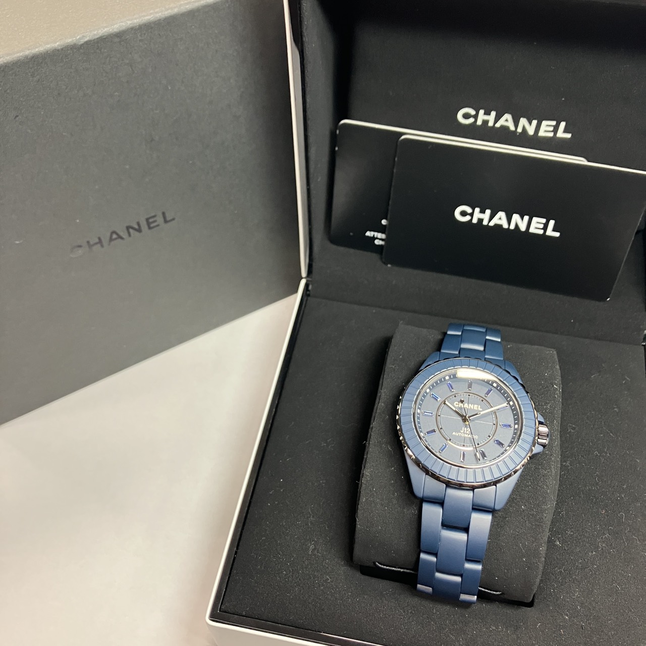 ブランドバンク フリマサイト ブラバン｜CHANEL（シャネル）J12 ブルー
